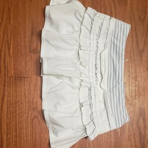 lululemon back on track ruffles skirt EUC